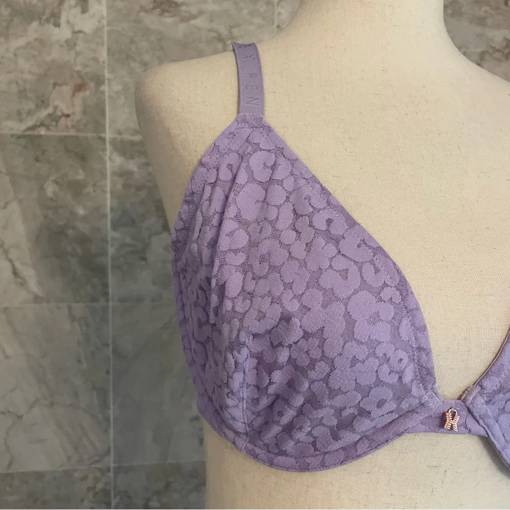 Savage X Fenty Leopard Lace Underwired Bra